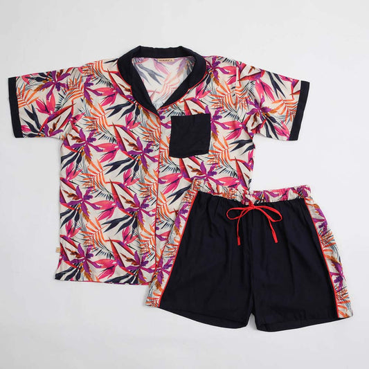 Pijama Short Flemish Rojo