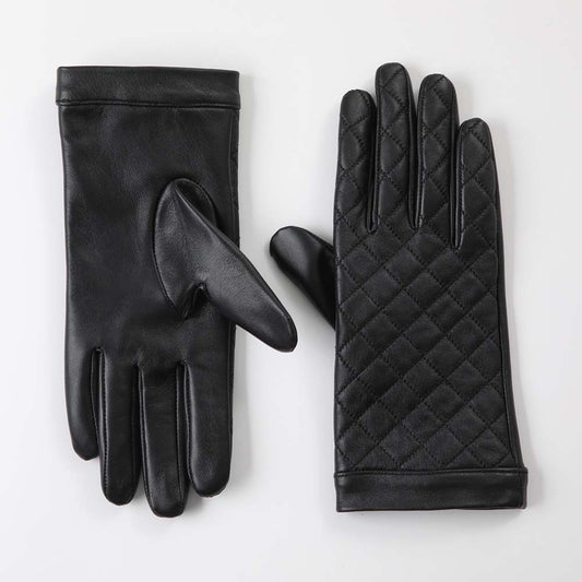 Guante Quilted Negro