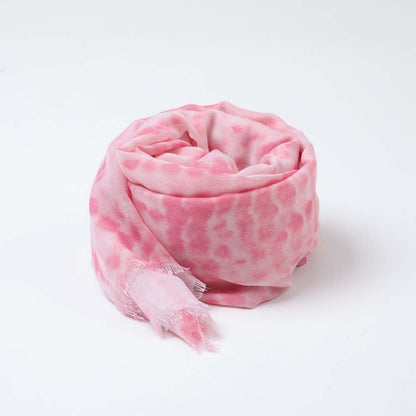 Pañuelo Estampado Rosa Rosado